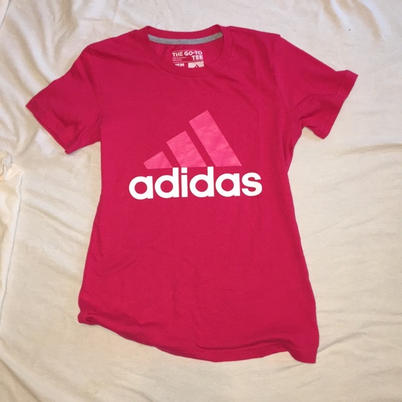 Girls adidas 10-12 shirt - Picture 1 of 3